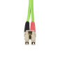 StarTech.com Cavo in Fibra Ottica Multimodale da LC a LC (UPC) OM5 da 25m, Cavo Patch Duplex LOMMF 50/125µm, VCSEL, 40G/100G,