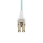 StarTech.com Cavo in fibra ottica multimodale OM4 LC a LC (UPC) commutabile con linguette push-pull, 5m, 50/125µm, Reti 100G,