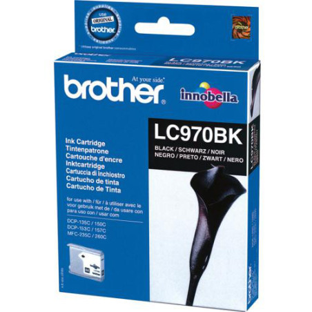 Brother LC-970BKBP cartuccia d'inchiostro 1 pz Originale Nero