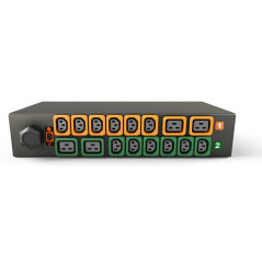 Vertiv Geist GI30032L unità di distribuzione dell'energia (PDU) 16 presa(e) AC 2U Nero