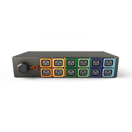 Vertiv Geist GI30030L unità di distribuzione dell'energia (PDU) 12 presa(e) AC 2U Nero