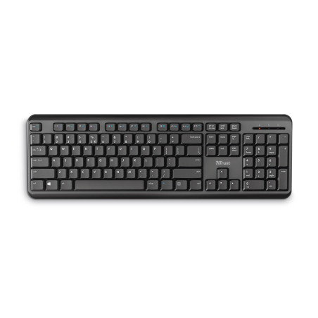 Trust Ody tastiera Ufficio RF Wireless QWERTY Italiano Nero