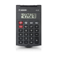 Canon AS-8 calcolatrice Tasca Calcolatrice con display Grigio