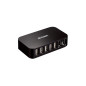 D-Link DUB-H7 USB 2.0 Type-B 480 Mbit/s Nero