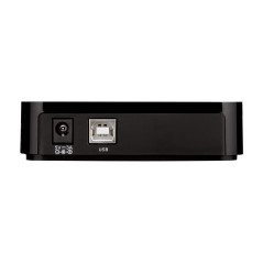 D-Link DUB-H7 USB 2.0 Type-B 480 Mbit s Nero