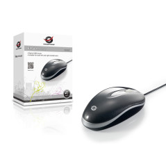 Conceptronic CLLMEASY mouse Ufficio Ambidestro USB tipo A Ottico 800 DPI