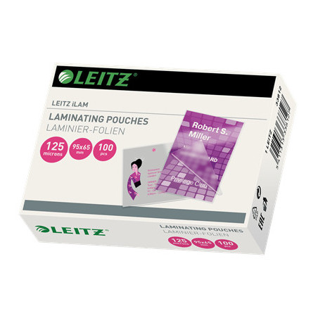 Leitz 33812 pellicola per plastificatrice 100 pz