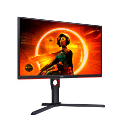 AOC G3 25G3ZM BK Monitor PC 62,2 cm (24.5") 1920 x 1080 Pixel Full HD Nero, Rosso