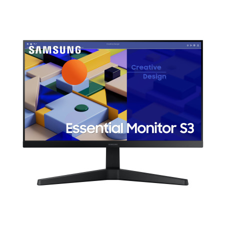 Samsung Essential Monitor S3 S31C LED display 55,9 cm (22") 1920 x 1080 Pixel Full HD Nero