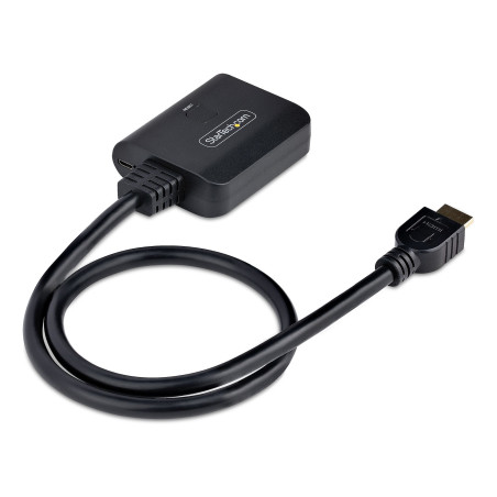 StarTech.com Splitter HDMI 4K a 2 Porte - Sdoppiatore Video HDMI 2.0 4K 60Hz con 1 Ingresso e 2 Uscite - Hub HDMI HDR/HDCP 2.2