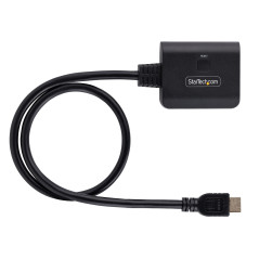 StarTech.com Splitter HDMI 4K a 2 Porte - Sdoppiatore Video HDMI 2.0 4K 60Hz con 1 Ingresso e 2 Uscite - Hub HDMI HDR HDCP 2.2