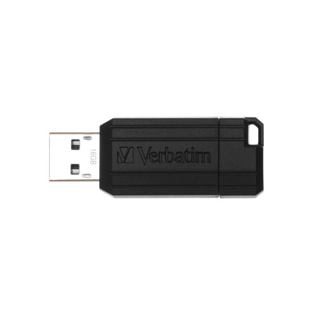 Verbatim PinStripe - Memoria USB da 16 GB - Nero