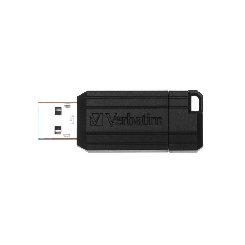 Verbatim PinStripe - Memoria USB da 8 GB - Nero