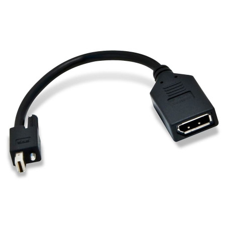 Matrox CAB-MDP-DPF cavo DisplayPort 0,2 m Mini DisplayPort Nero