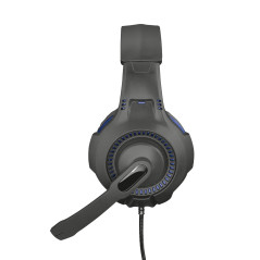 Trust GXT 307B Ravu Gaming Headset for PS4 Auricolare Cablato A Padiglione Nero, Blu