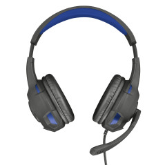 Trust GXT 307B Ravu Gaming Headset for PS4 Auricolare Cablato A Padiglione Nero, Blu