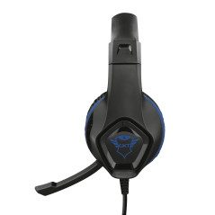 Trust GXT 404B Rana Auricolare Cablato A Padiglione Gaming Nero, Blu