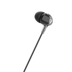 V7 HA220 cuffia e auricolare Cablato In-ear Chiamate Musica Sport Tutti i giorni Nero