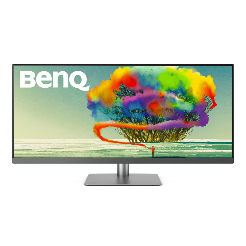 BenQ PD3420Q Monitor PC 86,4 cm (34") 3440 x 1440 Pixel Quad HD LED Grigio