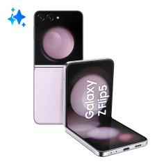 Samsung Galaxy Z Flip5 Smartphone AI RAM 8GB Display 3,4" Super AMOLED 6,7" Dynamic AMOLED 2X Lavender 512GB