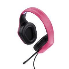 Trust GXT 415P Zirox Auricolare Cablato A Padiglione Gaming Rosa