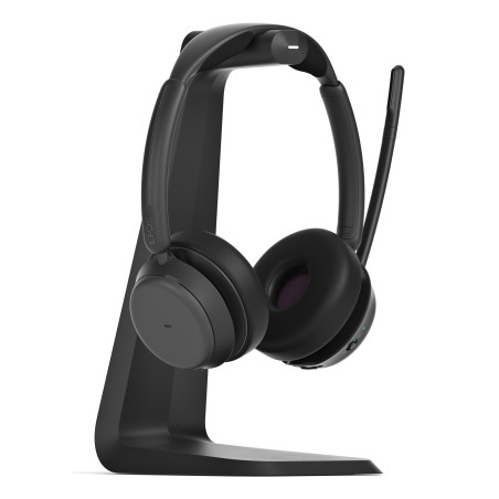 EPOS IMPACT 1061 ANC Auricolare Wireless A Padiglione Ufficio Bluetooth Base di ricarica Nero