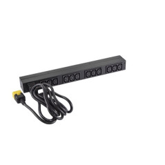 APC Basic Rack PDU unità di distribuzione dell'energia (PDU) 12 presa(e) AC 0U 1U Nero