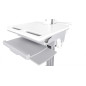 Multibrackets 0766 carrello e supporto multimediale Argento, Bianco Computer portatile Carrello multimediale