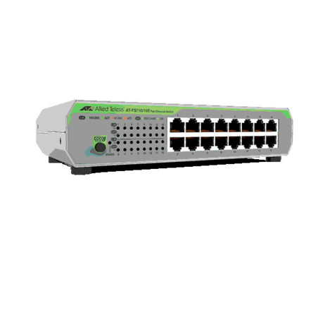 Allied Telesis FS710/16E Non gestito Fast Ethernet (10/100) 1U Verde, Grigio