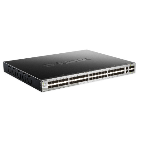 D-Link DGS-3130-54S switch di rete Gestito L3 Nero, Grigio