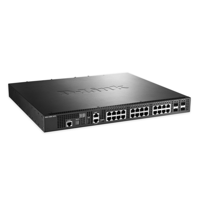 D-Link DXS-3400-24SC switch di rete Gestito L3 Nero