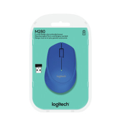 Logitech M280 mouse Ufficio Ambidestro RF Wireless Ottico 1000 DPI