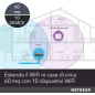 NETGEAR EX3110 Ricevitore e trasmettitore di rete Bianco 10, 100, 300 Mbit/s