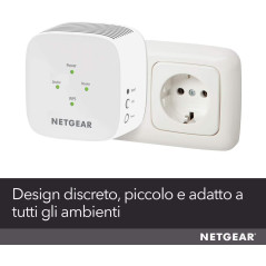 NETGEAR EX3110 Ricevitore e trasmettitore di rete Bianco 10, 100, 300 Mbit s