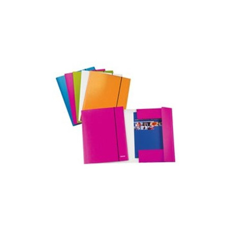 Leitz WOW folder 3 flap Policarbonato Blu 350 x 250 mm