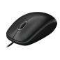 Logitech B100 mouse Ufficio Ambidestro USB tipo A Ottico 800 DPI