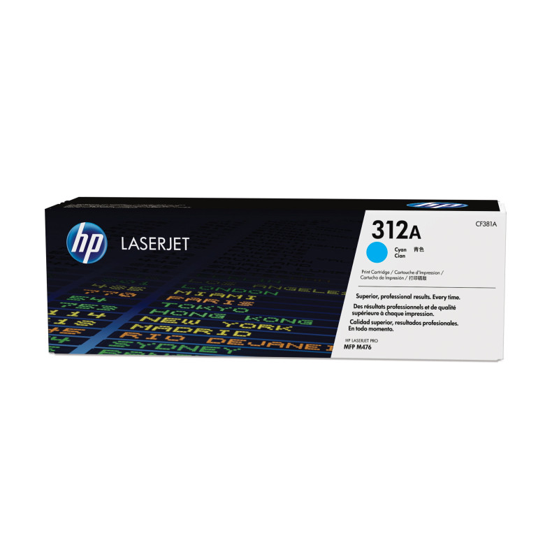 HP Cartuccia Toner ciano LaserJet 312A