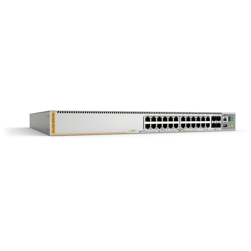 Allied Telesis AT-x530-28GPXm-50 Gestito L3 Gigabit Ethernet (10/100/1000) Supporto Power over Ethernet (PoE) 1U Grigio