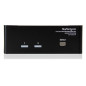 StarTech.com Switch KVM Dual DVI USB 2 porte con audio e hub USB 2.0