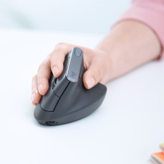 Logitech MX Vertical mouse Ufficio Mano destra RF senza fili + Bluetooth Ottico 4000 DPI