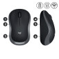 Logitech M185 mouse Ufficio Ambidestro RF Wireless Ottico 1000 DPI