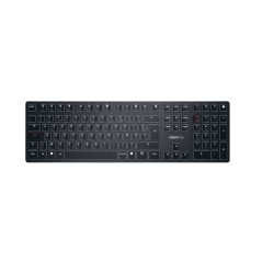 CHERRY KW X ULP tastiera Universale USB + RF Wireless + Bluetooth AZERTY Francese Nero