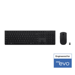 Lenovo 4X31K03951 tastiera Mouse incluso RF senza fili + Bluetooth Italiano Nero