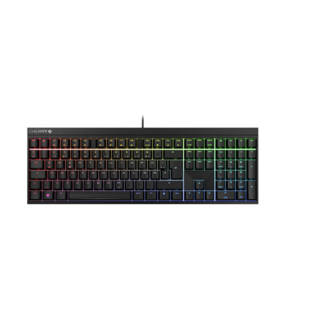 CHERRY MX 2.0S RGB tastiera Gaming USB QWERTZ Tedesco Nero