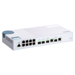 QNAP QSW-M408-2C switch di rete Gestito L2 10G Ethernet (100 1000 10000) Bianco