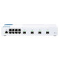 QNAP QSW-M408S switch di rete Gestito L2 Gigabit Ethernet (10/100/1000) Bianco