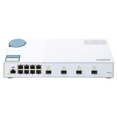 QNAP QSW-M408S switch di rete Gestito L2 Gigabit Ethernet (10/100/1000) Bianco