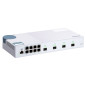 QNAP QSW-M408S switch di rete Gestito L2 Gigabit Ethernet (10/100/1000) Bianco