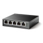 TP-Link TL-SG1005LP switch di rete Non gestito Gigabit Ethernet (10/100/1000) Supporto Power over Ethernet (PoE) Nero