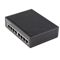 StarTech.com Switch Ethernet 8 porte industriale - Power over Ethernet switch di rete Gigabit 30W - Commutatore di reta lan Gb